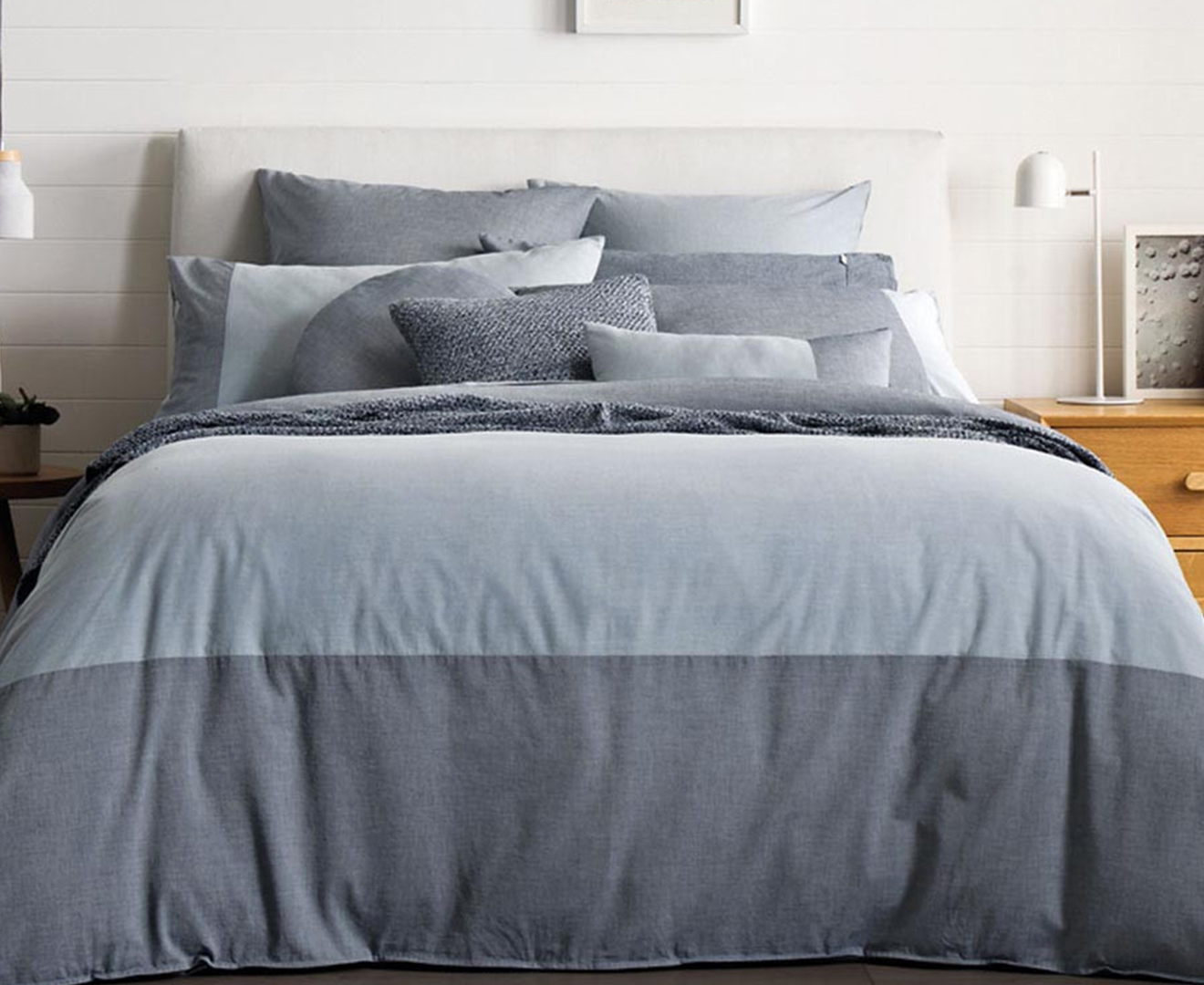 Sheridan Healy Reversible Double Bed Quilt Cover - Atlantic | Catch.co.nz