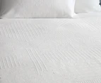 Sheridan Templers King Bed Quilt Cover - White