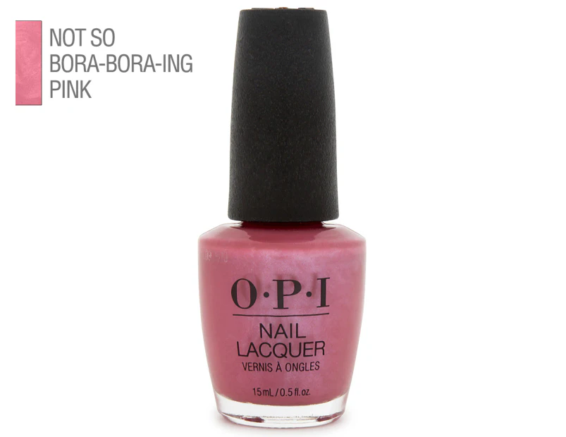 OPI Nail Lacquer 15mL - Not So Bora-Bora-Ing Pink