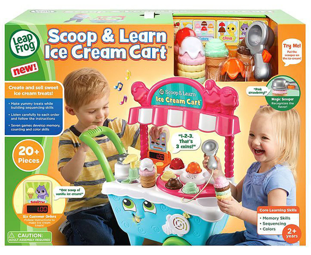 LeapFrog Scoop & Learn Ice Cream Cart