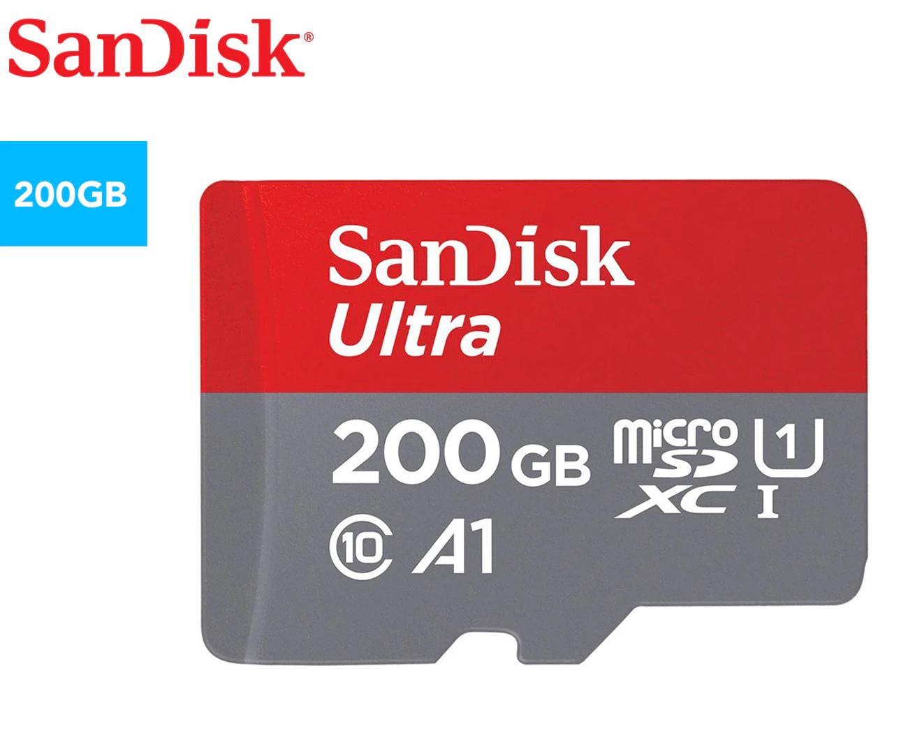 SanDisk 200GB Ultra MicroSD UHS-I Card