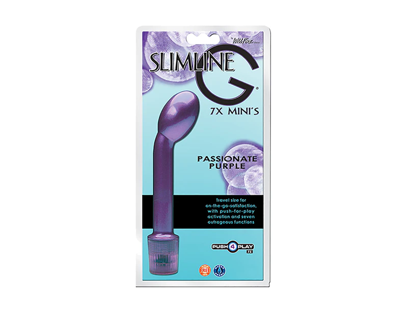 Wildfire Slimline G 7x Minis G-Spot Vibe - Passionate Purple