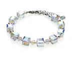 Romantic Bracelet Embellished with Swarovski Crystal.