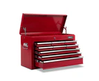 Tool Box Chest 9 Drawers Storage Cabinet Organizer Lockable Toolbox Mechanic Garage Workshop Container Case with Handle
