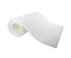 Mattress Topper Single Size Egg Crate Foam 5cm Thick Underlay Protector Bed Sleep Top Pad Cover Mat Deluxe Home Bedding