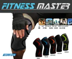Magnetic Knee Support Brace Arthritis Pain Relief Gym Sports Basketball Running Black Size M