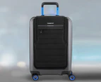 Bluesmart One 4W Carry-On Hardcase Luggage - Black