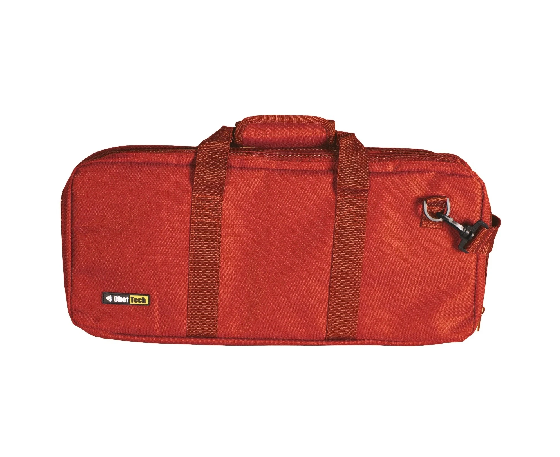 Cheftech 18 Piece Knife Roll Bag - Red