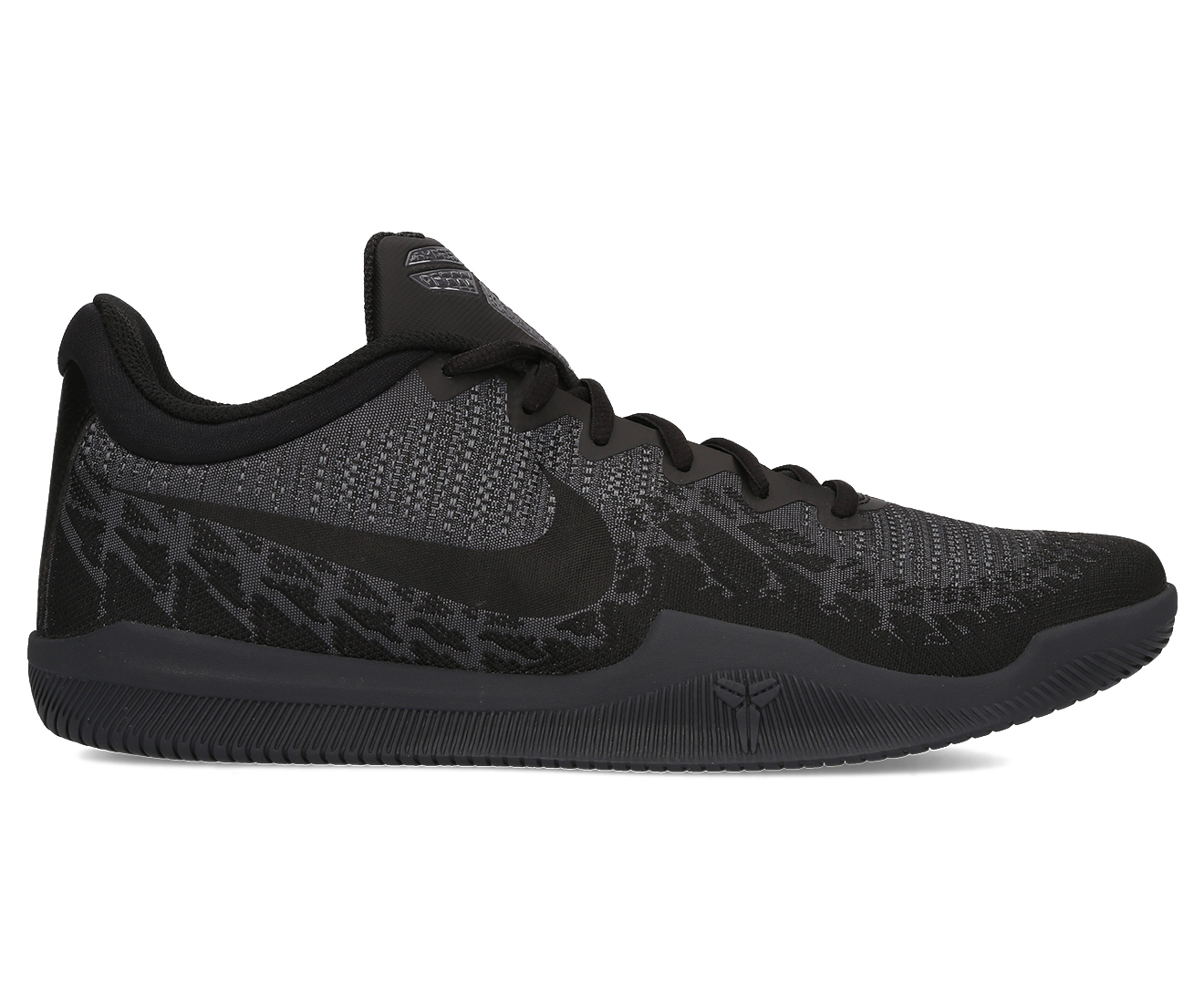 Nike Men's Mamba Rage Shoe - Black/Black/Dark Grey | Catch.co.nz