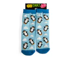 Penguin Socks 'Just Chillin' - Blue/Multi