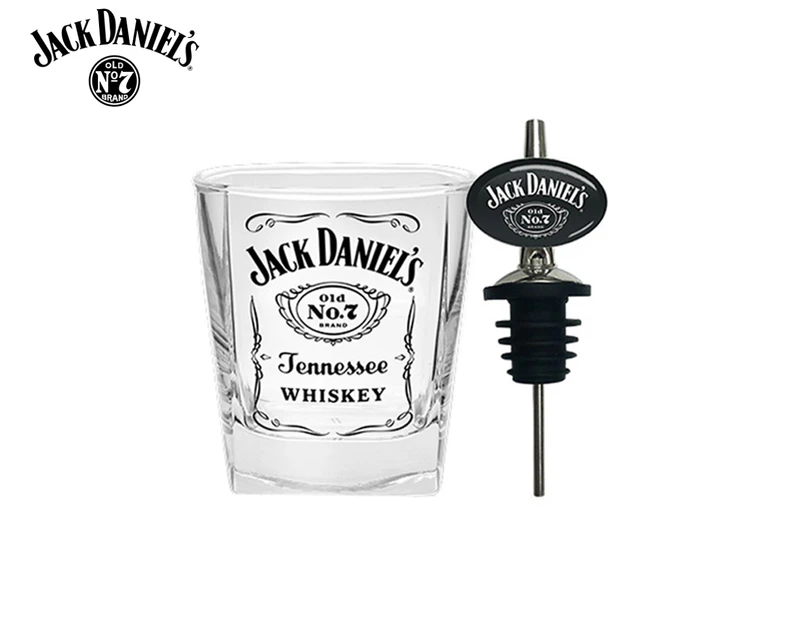 Jack Daniel's Spirit Glass & Pourer Gift Pack | Catch.co.nz