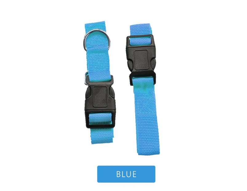 Adjustable Dog Leash Buddy Belt in BLUE