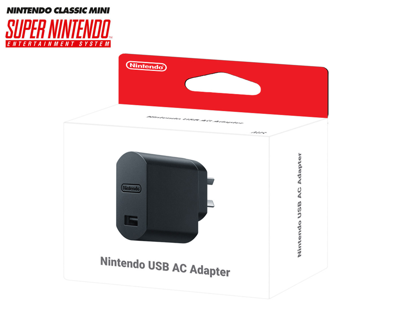Nintendo USB AC Adapter for NES/SNES - Hardware - Nintendo - Site officiel  Nintendo