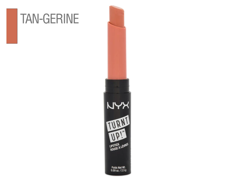 NYX Turnt Up! Lipstick 2.5g - Tan-Gerine