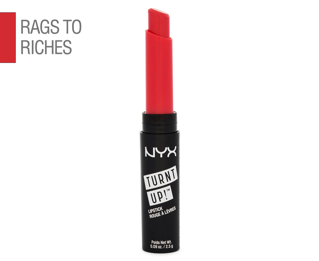 NYX Turnt Up! Lipstick 2.5g - Rags To Riches