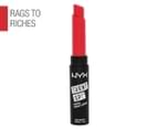 NYX Turnt Up! Lipstick 2.5g - Rags To Riches 1