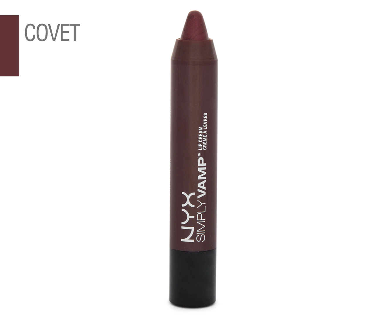 NYX Simply Vamp Lip Cream 3g - Covet