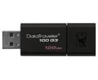 Kingston 128GB DataTraveler USB 3.0 Flash Drive - Black 2