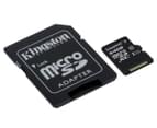 Kingston 64GB Class 10 Canvas Select Micro SDHC Card w/ Adapter 2