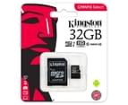 Kingston 32GB Class 10 Canvas Select Micro SDHC Card w/ Adapter 3