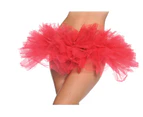 Red Sexy Women's Tutu Ballerina Skirt Costume
