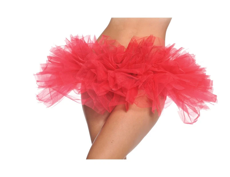 Red Sexy Women's Tutu Ballerina Skirt Costume