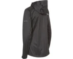 Trespass Womens/Ladies Erika II Waterproof Breathable DLX Jacket Coat - Black