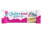 12 x Quest Protein Bar Birthday Cake 60g 2