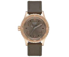 Nixon Women's 38mm 38-20 Leather Watch - Rose Gold/Taupe