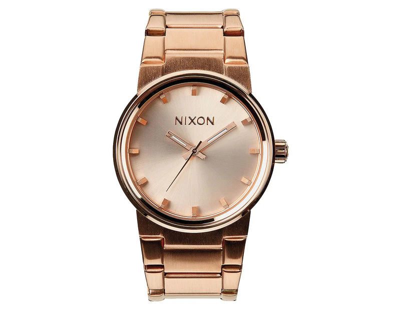 Nixon Men's 39mm Cannon Stainless Steel Watch - All Rose Gold