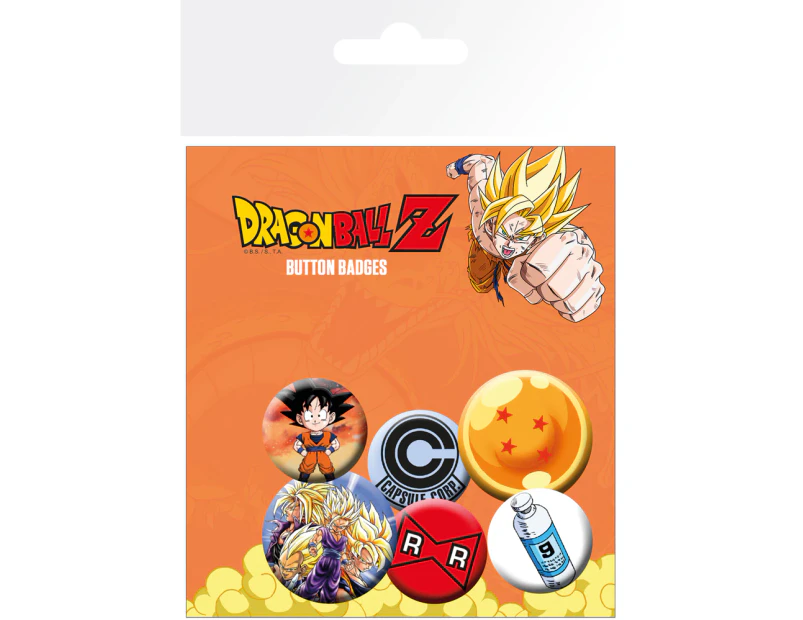 Dragon Ball Z Mix Badge Pack