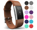 Yousave Fitbit Charge 2 Strap Single (Small) - Brown