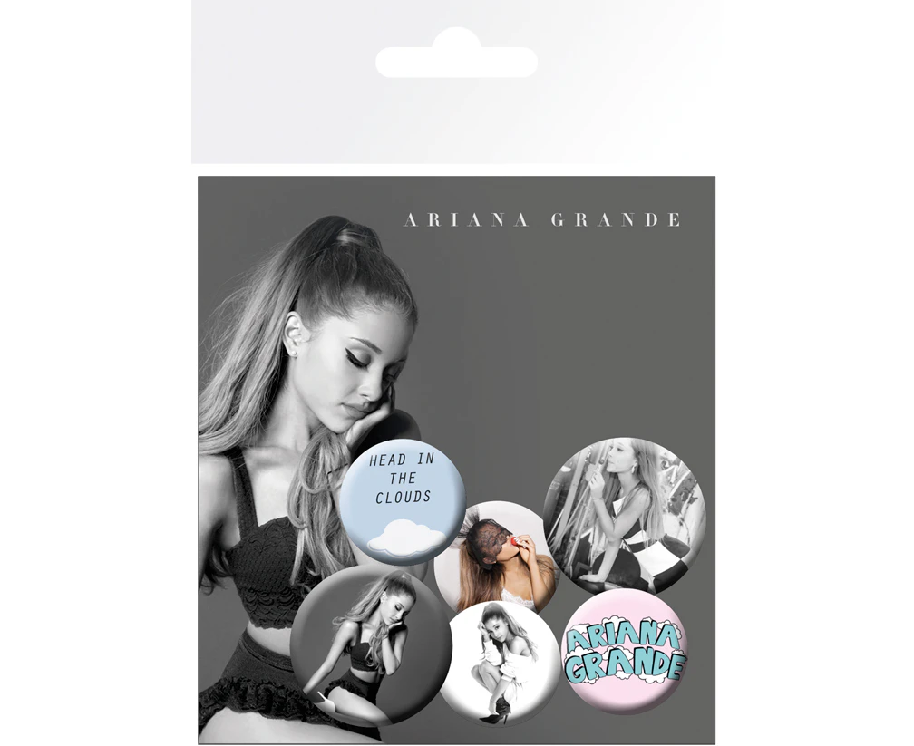 Ariana Grande Button Badge Set