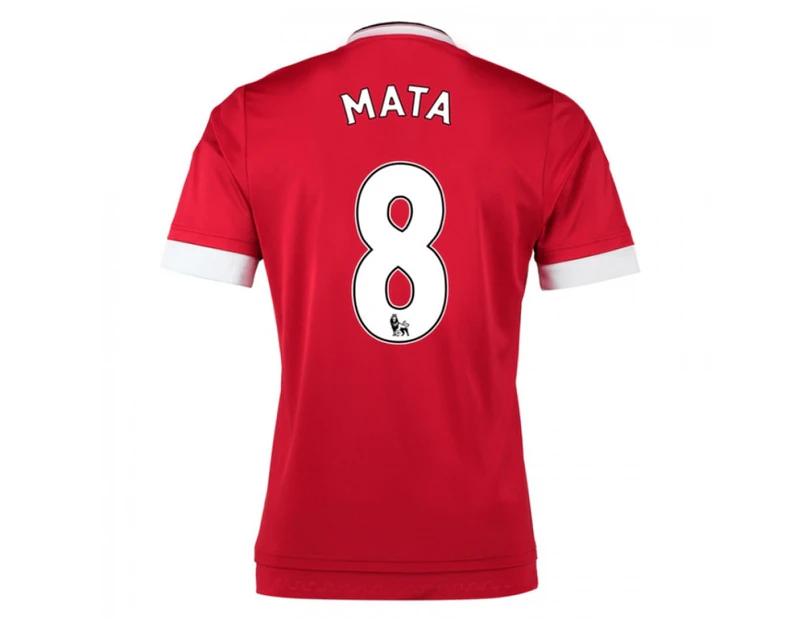 2015-16 Man United Home Shirt (Mata 8) - Kids