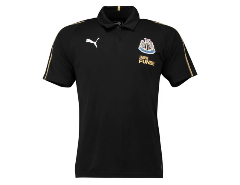 2018-2019 Newcastle Puma Leisure Polo Shirt (Black)
