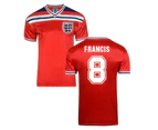 Score Draw England World Cup 1982 Away Shirt (Francis 8)