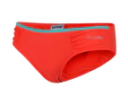 Regatta Womens/Ladies Aceana Bikini Brief Ruch Detail Swimwear Bottoms - Neon Peach
