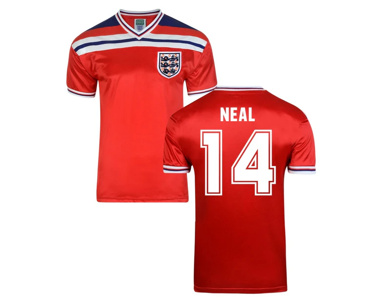 Score Draw England World Cup 1982 Away Shirt (Neal 14)