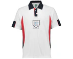 Score Draw England World Cup 1998 Home Shirt (Adams 5)