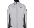 Regatta Mens Ibsen Water Repellent Lightweight Insulated Coat Jacket - RockGry/SlGr
