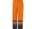 Helly Hansen Mens Alta Insulated Waterproof High-Vis Workwear Trousers - Hv Orange/Charcoal