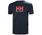 Helly Hansen Men's HH Logo Tee / T-Shirt / Tshirt - Navy