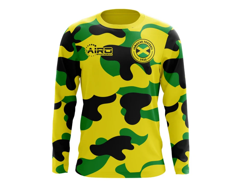2018-2019 Jamaica Long Sleeve Home Concept Football Shirt (Kids)