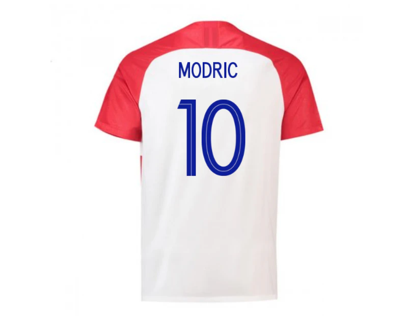 2018-2019 Croatia Home Nike Football Shirt (Modric 10) - Kids