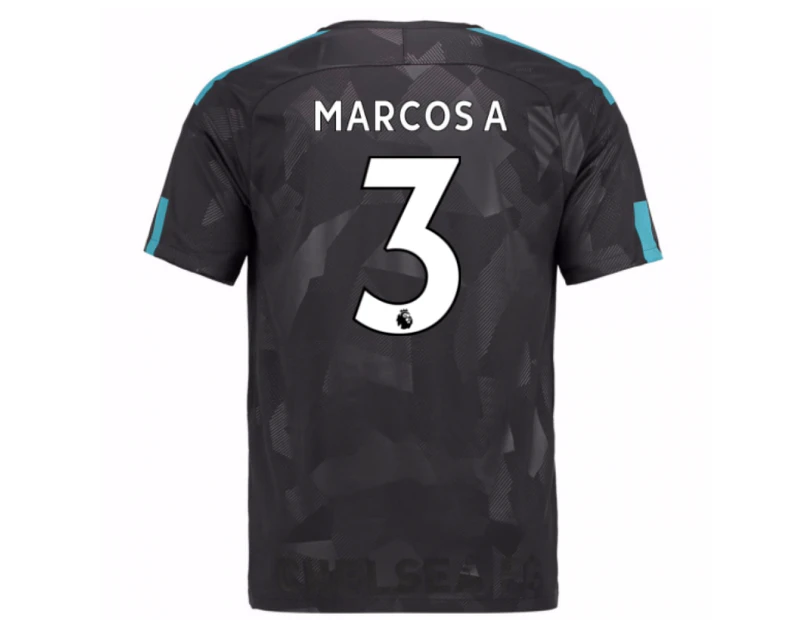 2017-18 Chelsea Third Shirt (Marcos A 3) - Kids