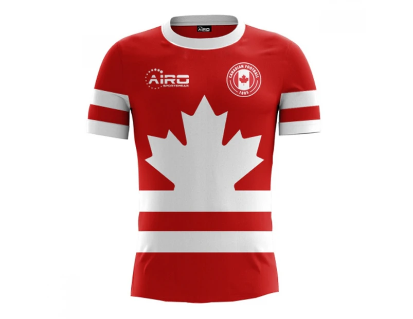 2018-2019 Canada Home Concept Football Shirt (Kids)