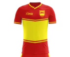 2018-2019 Spain Flag Home Concept Football Shirt (Kids)