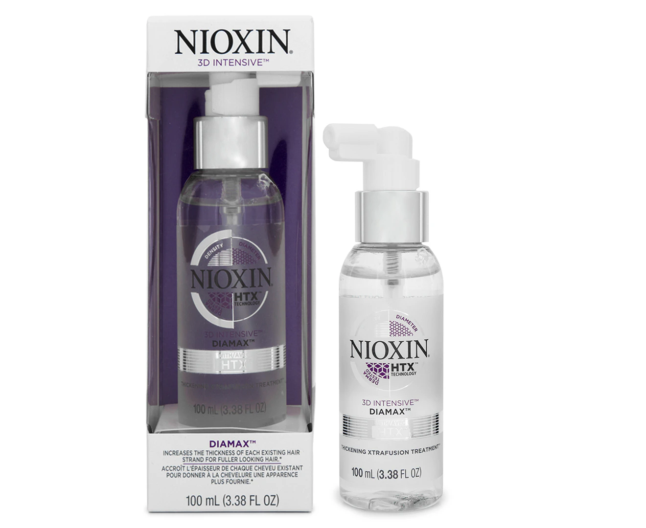 Nioxin 3D Intensive Diamax Thickening Xtrafusion Treatment 100mL