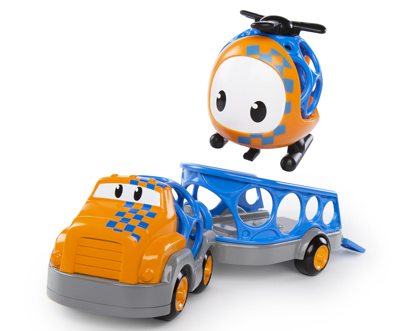 Oball Go Grippers Truck & Trailer Playset | Catch.com.au