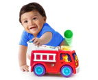 Bright Starts Roll & Pop Fire Truck Baby Activity Toy